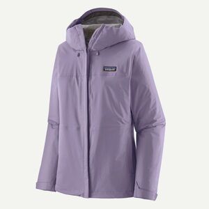 Patagonia Women's Torrentshell 3L Rain Jacket CNPL Concrete Purple L Large